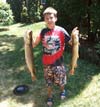 Northern Pike  caught at Crown Point Resort on Lake Kegonsa, Stoughton Wisconsin 2012