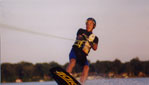 Water sports at  Crown Point Resort on Lake Kegonsa