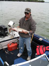 Walleye caught at Crown Point Resort on Lake Kegonsa