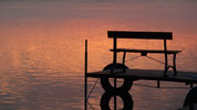 Sunrise at Crown Point Resort in Stoughton Wisconsin